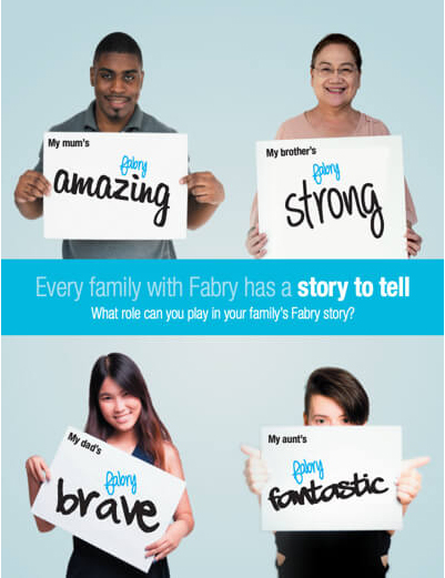 Every family with Fabry has a story to tell booklet | Download